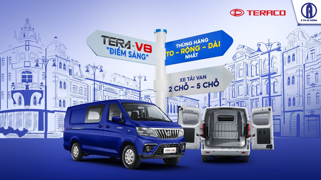 Tera V8 2 Chỗ: Giải Pháp Vận Tải Hoàn Hảo Từ Ô Tô Thái Phong