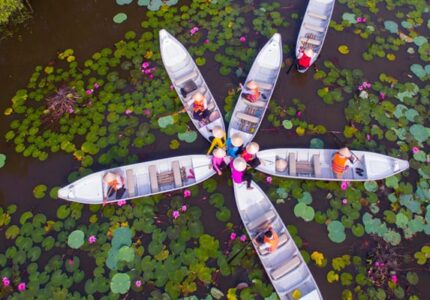 làng nổi tân lập